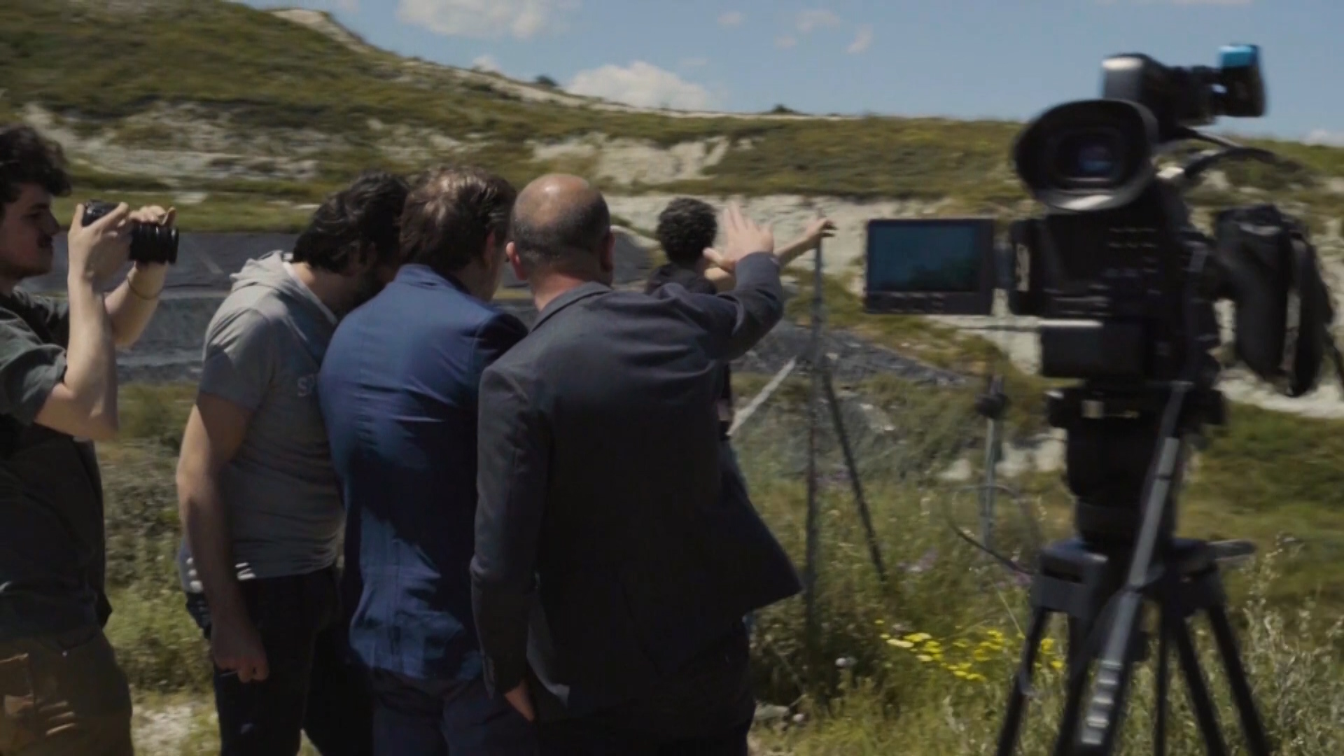 Backstage docufilm "Terra Mia, non è un Paese per Santi"